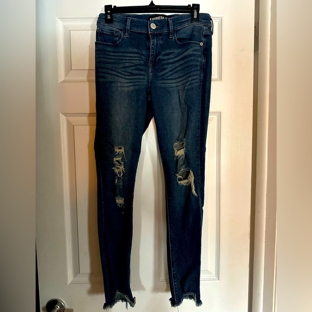 Express Ultimate Stretch Ankle Legging Midrise Size 4